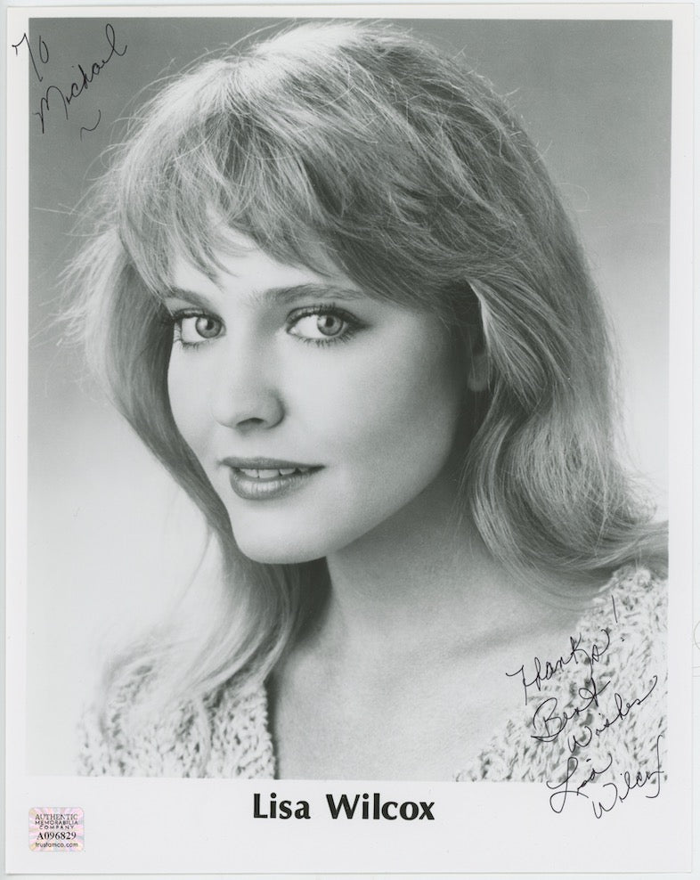 Lisa Wilcox A Nightmare On Elm Street Autographed Signed 8x10 Photo AMCo COA