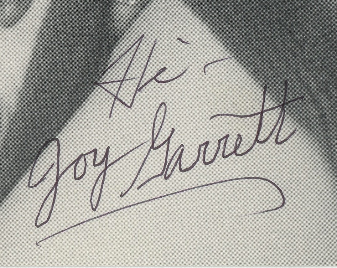 Joy Garrett Days Of Our Lives Autographed Signed 8x10 Photo AMCo COA