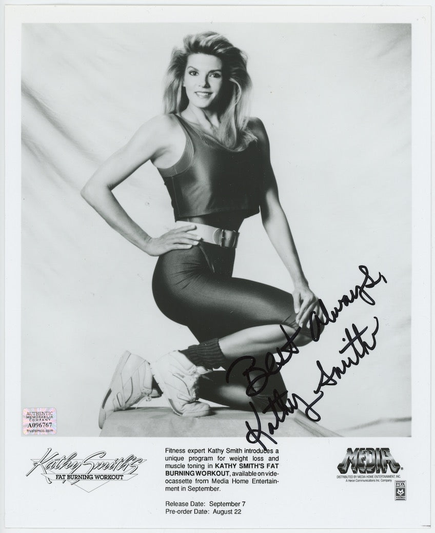 Kathy Smith Personal Trainer Autographed Signed 8x10 Photo AMCo COA