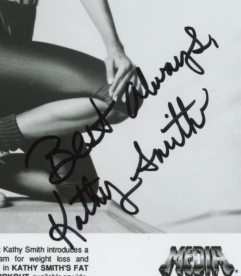 Kathy Smith Personal Trainer Autographed Signed 8x10 Photo AMCo COA