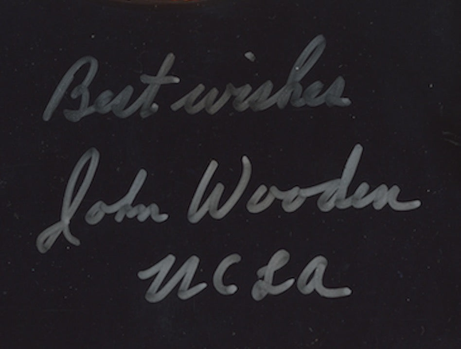John Wooden UCLA Coach Legend Autographed Signed 8x10 Photo AMCo COA