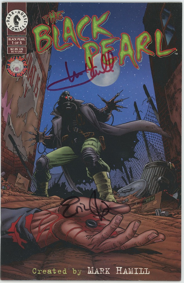 Mark Hamill The Black Pearl Autographed Signed Comic Book Beckett BAS LOA