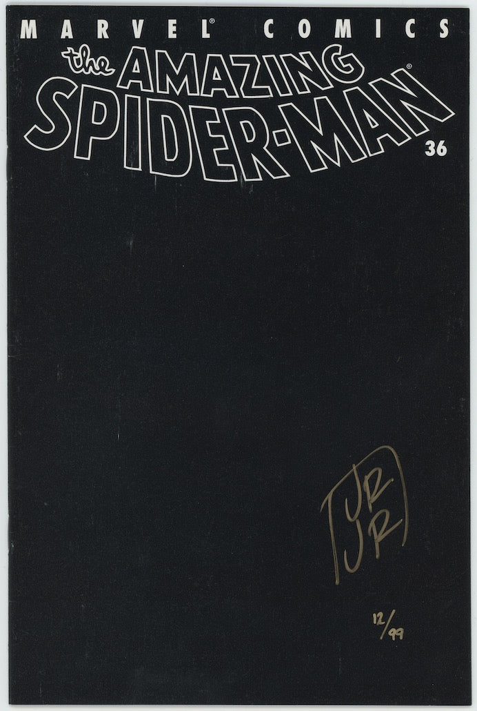 Amazing Spider-Man #36 9/11 John Romita Jr Autographed Signed Comic Book DF COA