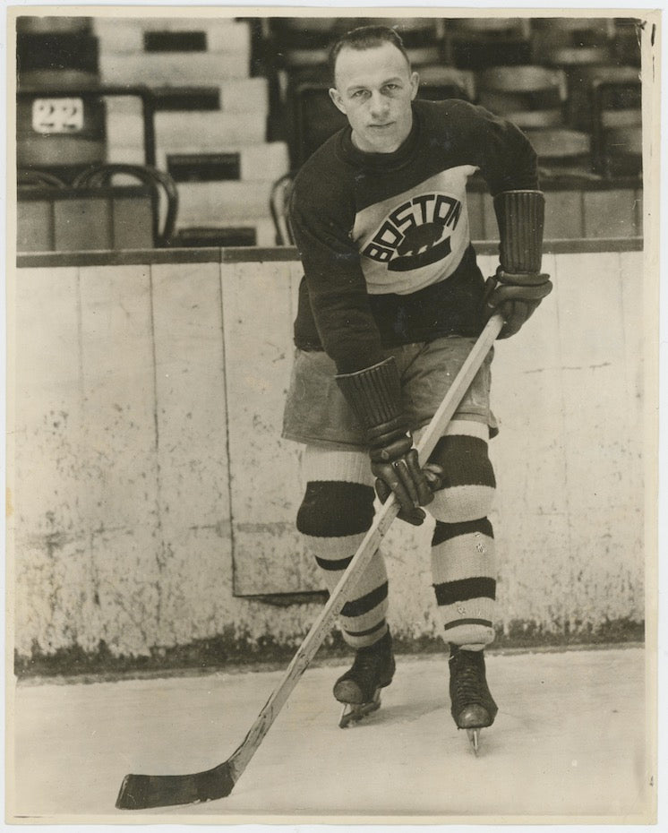 Eddie Shore Boston Bruins Vintage Original 8x10 Photo AMCo