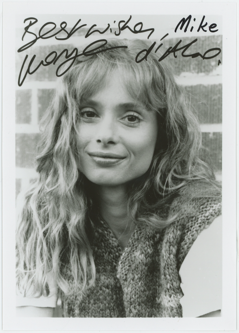 Maryam D'Abo James Bond Actress Autographed Signed Photo AMCo COA