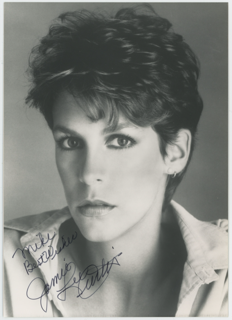 Jamie Lee Curtis Halloween Actress Autographed Signed Photo AMCo COA