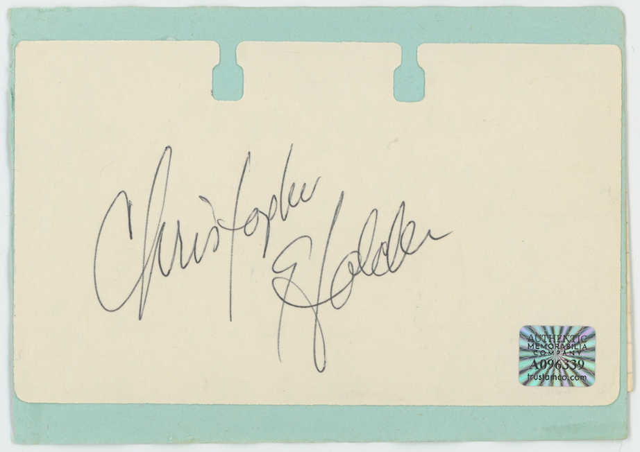 Bette Davis Death On The Nile Autographed Sigend Album Page AMCo COA