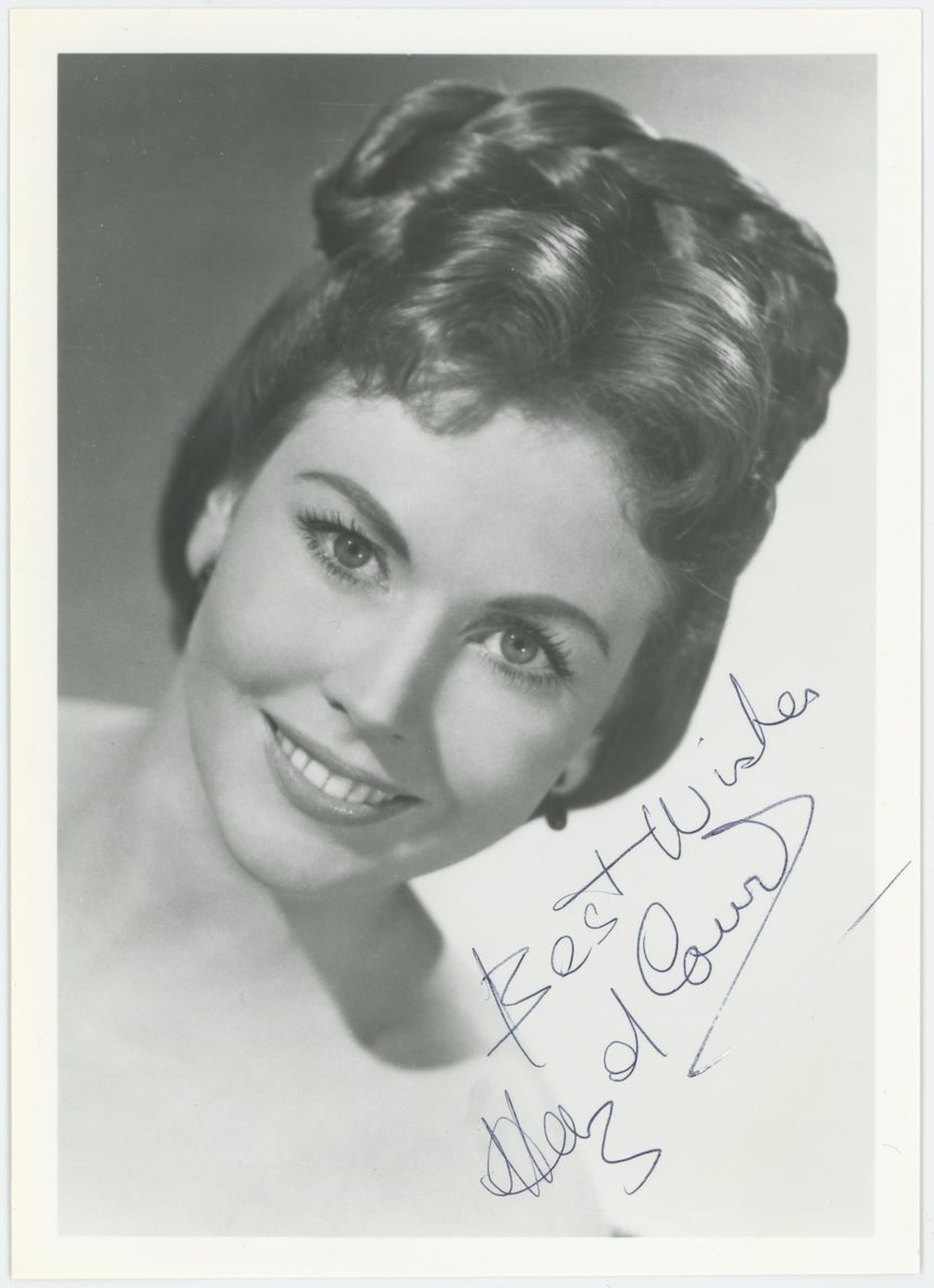 Hazel Court Frankenstein Actress Autographed Signed Photo AMCo COA