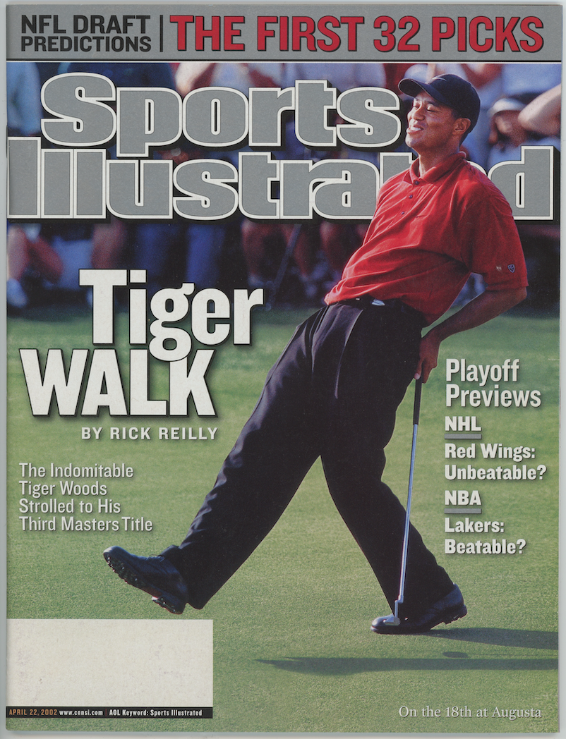 Tiger Woods April 22 2002 No Label Sports Illustrated Magazine Magazine