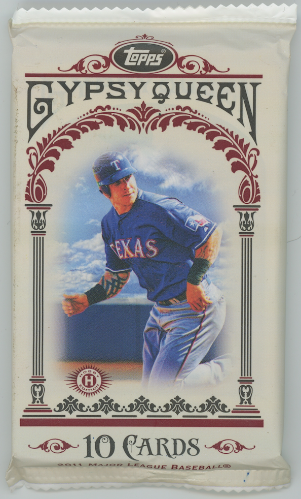 2011 Topps Gypsy Queen MLB Freeman Hank Aaron Sealed Hobby Pack