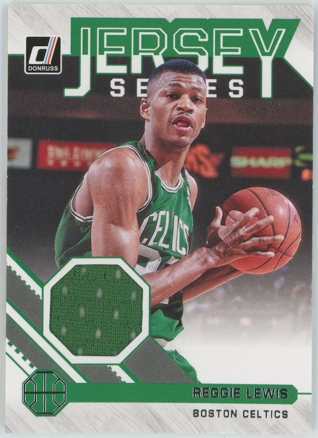 Reggie Lewis 2020-21 Donruss Jersey Series Boston Celtics #JS-RLW