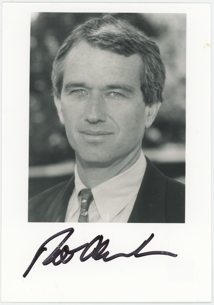 Robert F Kennedy Jr Secretary Of Health Autographed Signed Photo AMCo COA