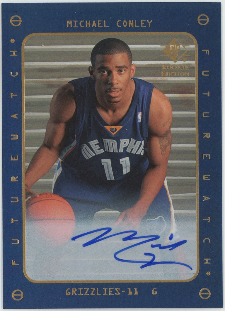 Mike Conley 2008 Upper Deck SP Rookie Future Watch Auto #123 RC