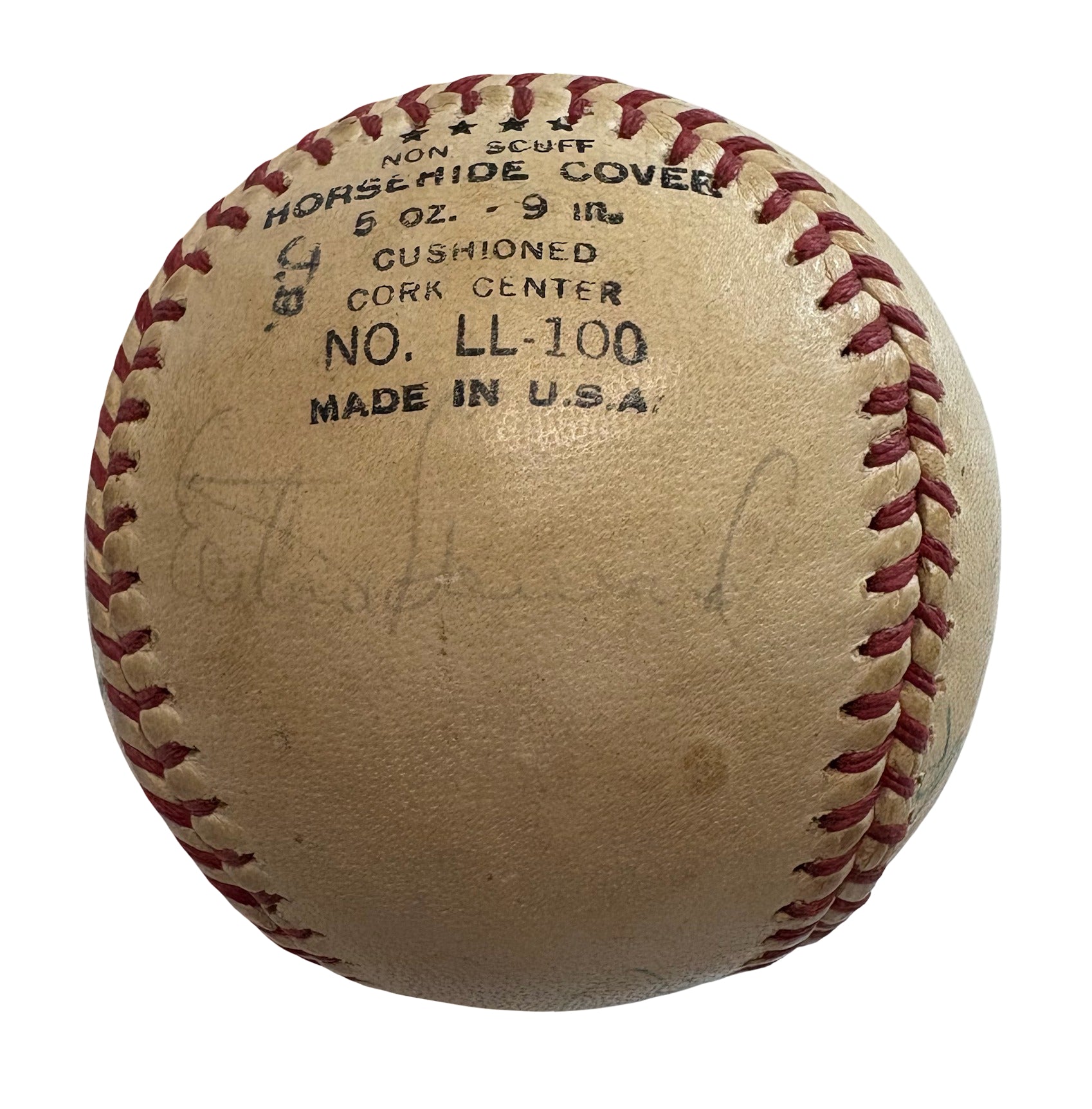1962 New York Yankees Mickey Mantle Team Autographed Signed Baseball AMCo LOA