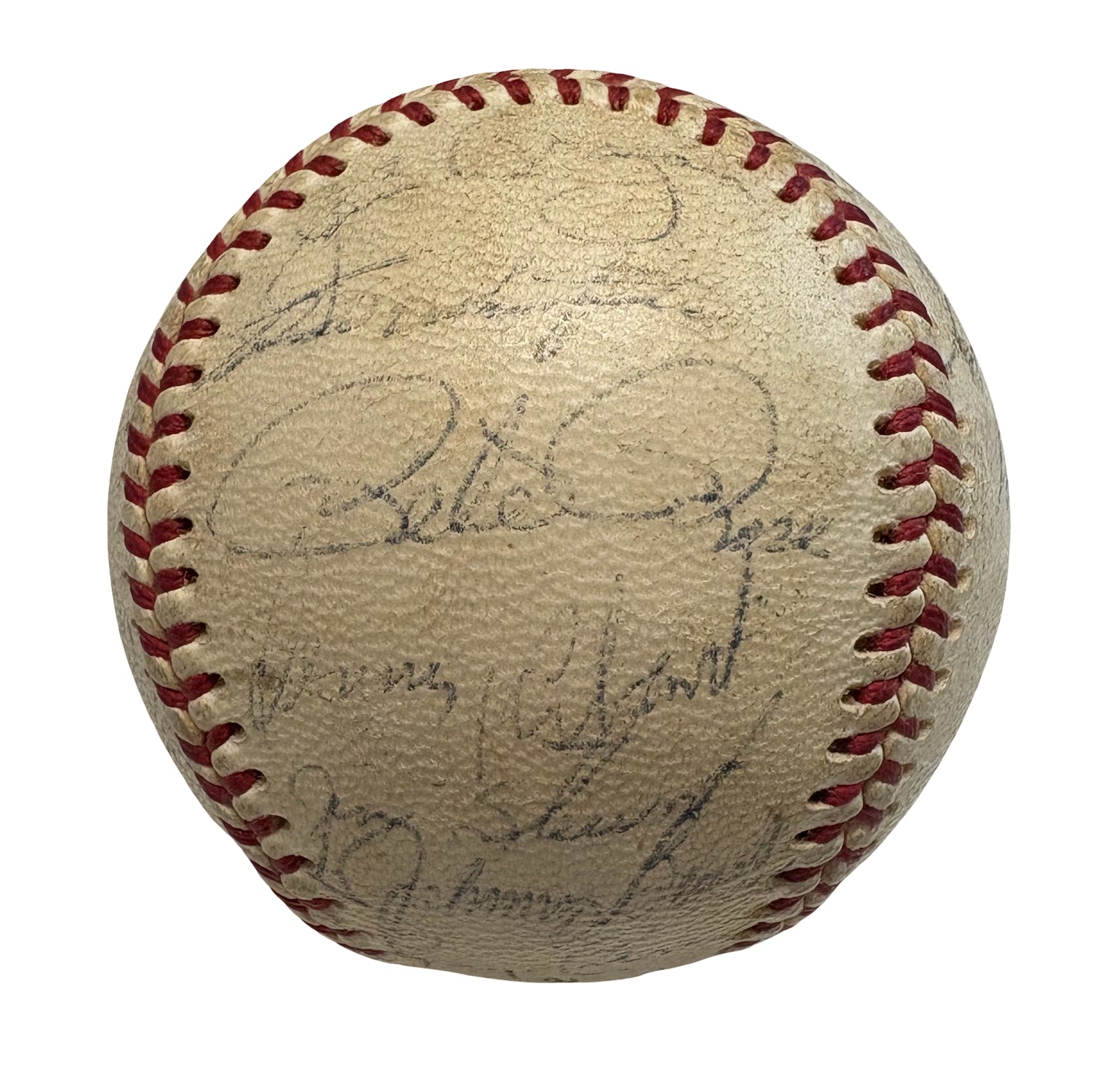1969 Cincinnati Reds Rose Bench Team Autographed Signed Baseball AMCo LOA