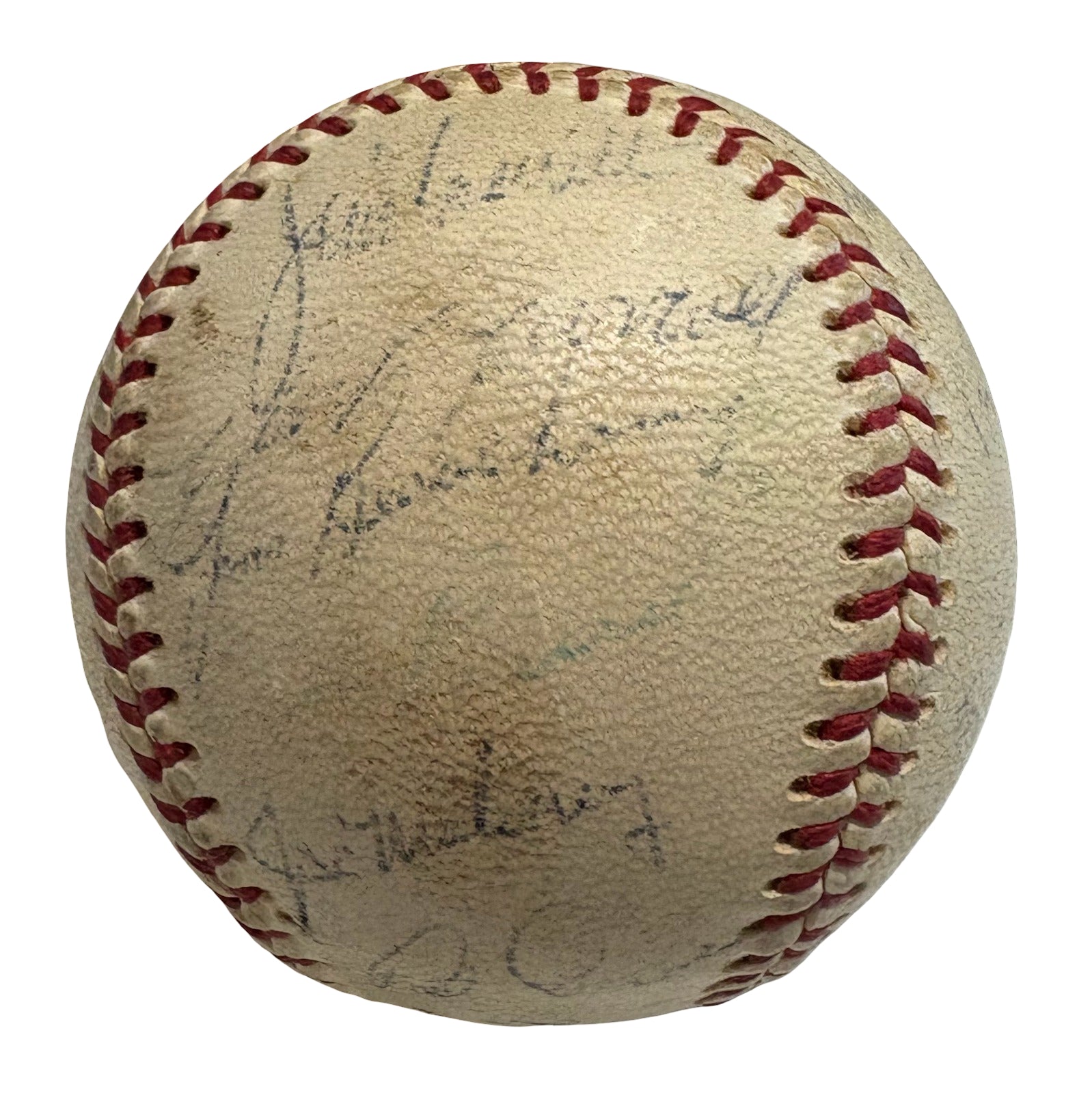 1969 Cincinnati Reds Rose Bench Team Autographed Signed Baseball AMCo LOA