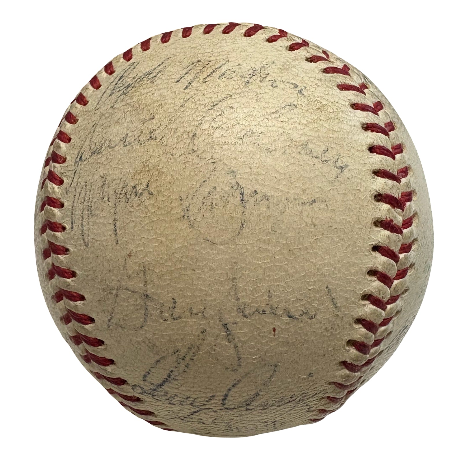 1969 Cincinnati Reds Rose Bench Team Autographed Signed Baseball AMCo LOA