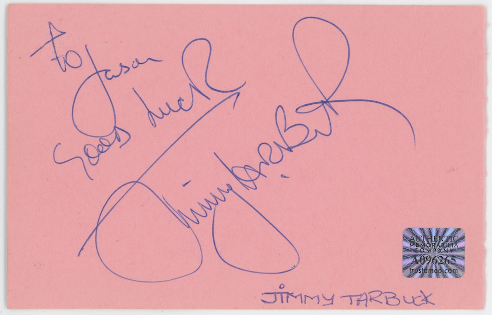 Everly Brothers Musicians Band Autographed Signed Album Page AMCo COA