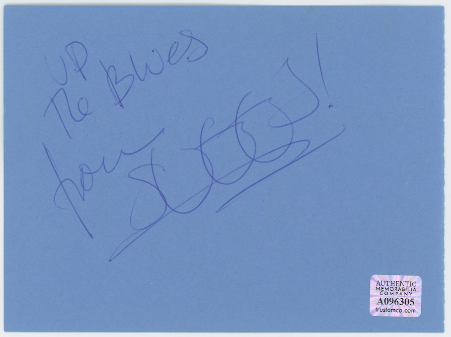 Roger Daltrey The Who Autographed Signed Album Page AMCo COA