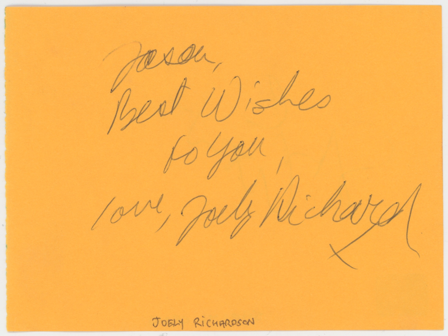 Joely Richardson & Sheryl Crow Autographed Signed Album Page AMCo COA