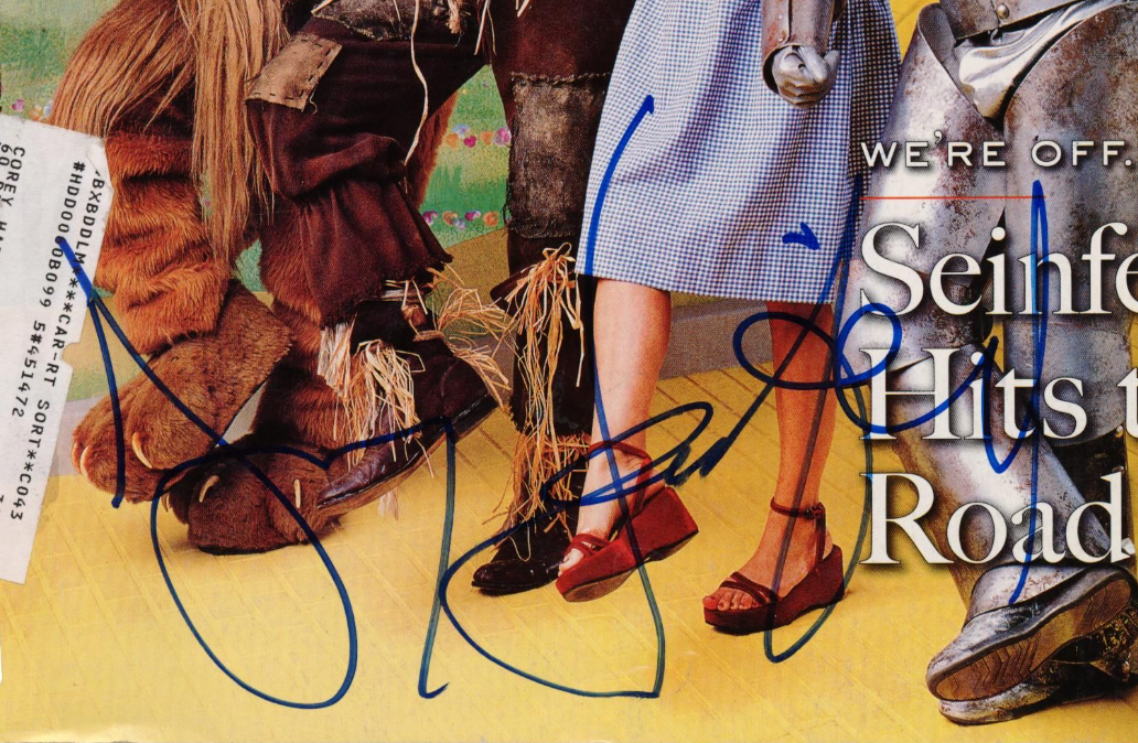 Jerry Seinfeld Autographed Signed Rolling Stone Magazine AMCo COA