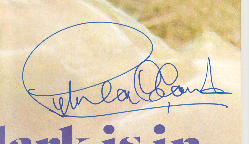 Petula Clark Finians Rainbow Autographed Signed Poster AMCo COA