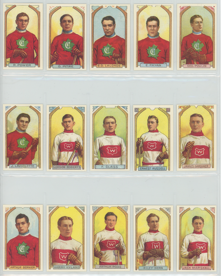 1911 C55 Lancaster Reprint Vintage Hockey Set Of 44 Out Of 45  Card Set  