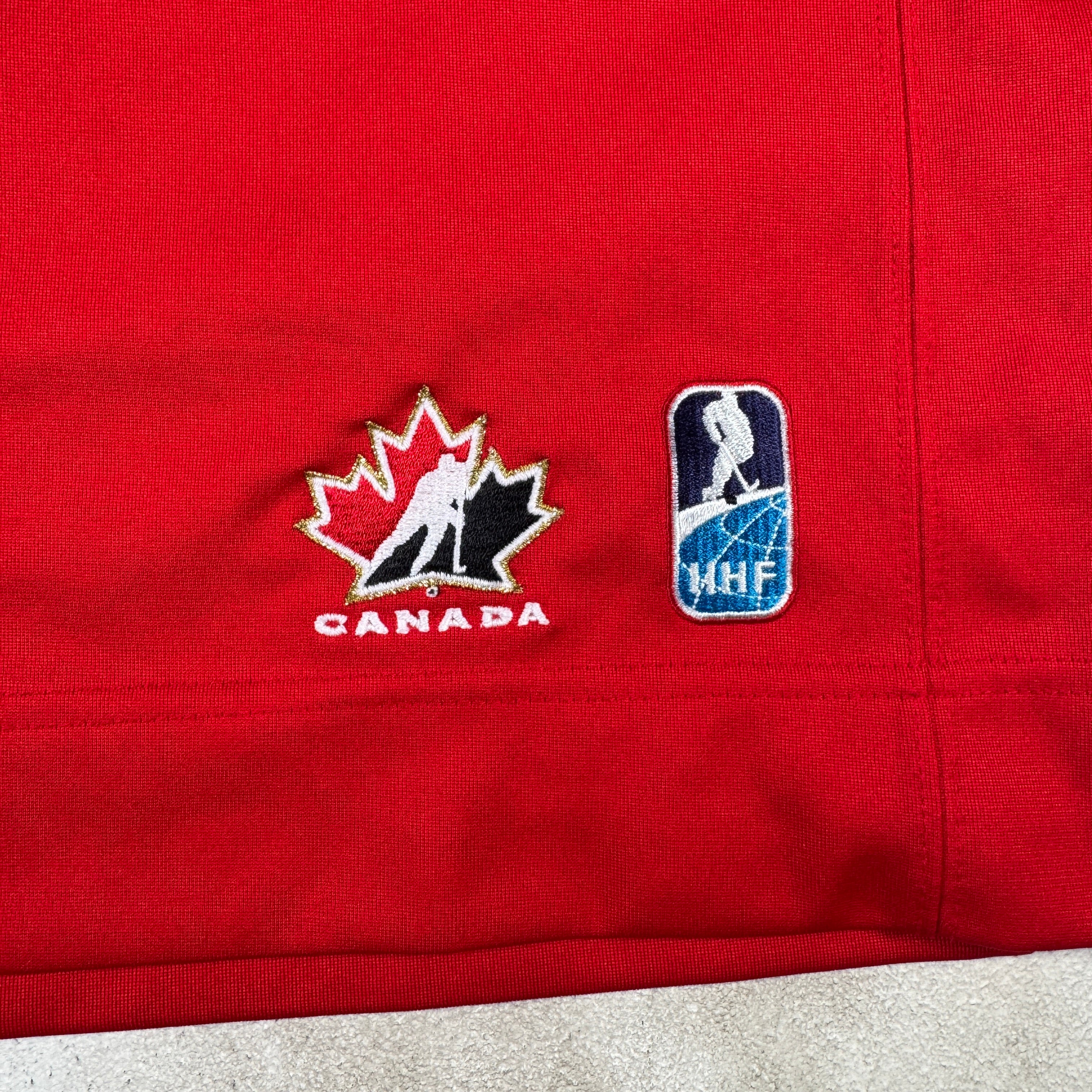 2014 Team Canada Authentic Nike Olympics Red Size Large Jersey GA 