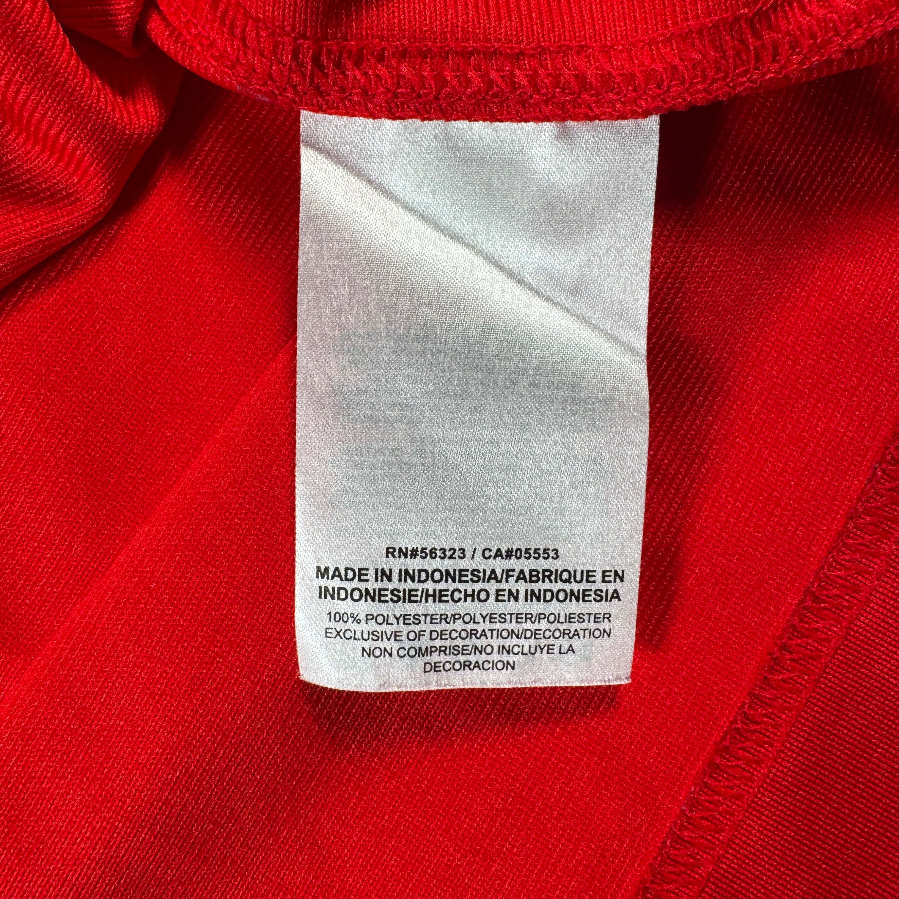2014 Team Canada Authentic Nike Olympics Red Size Large Jersey GA 