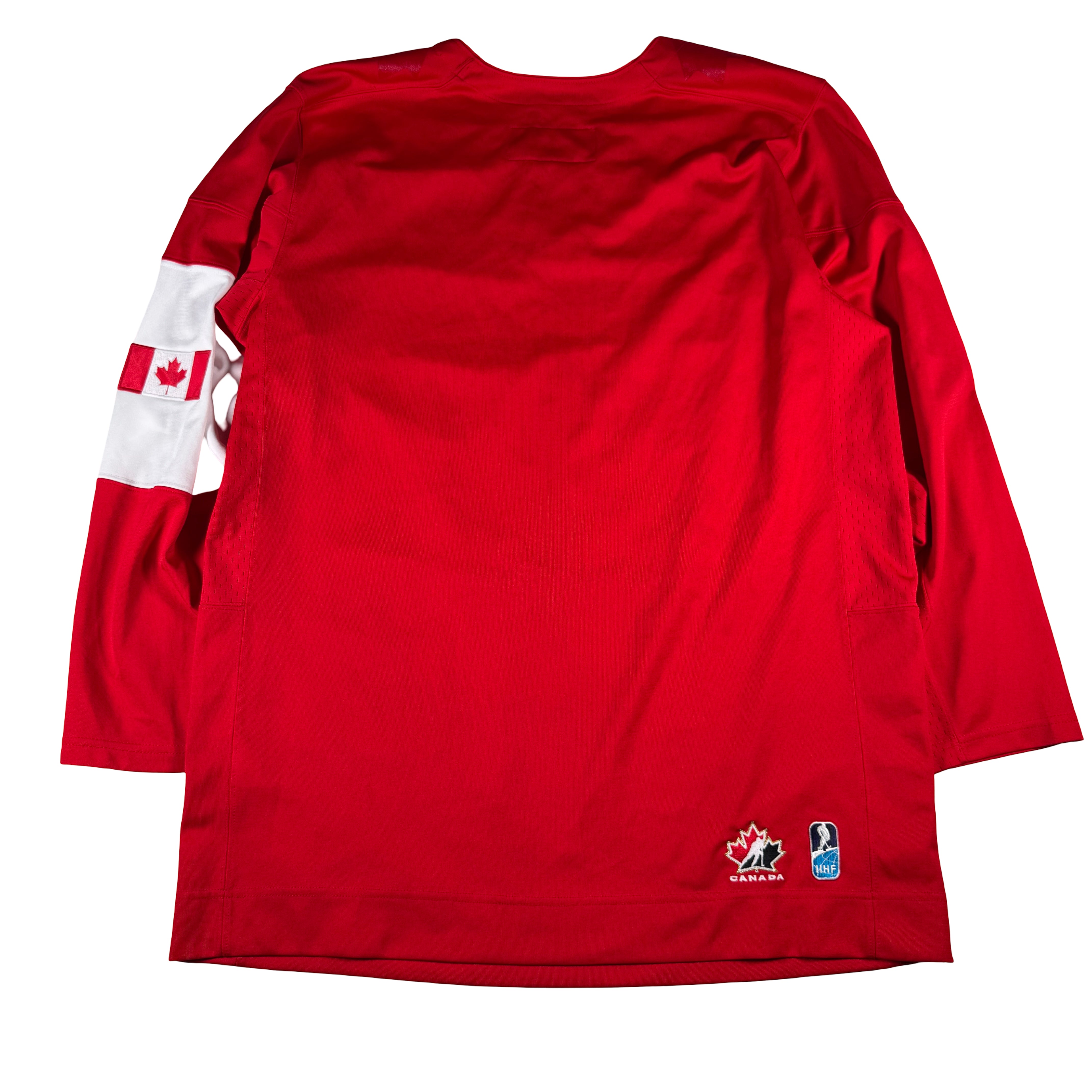 2014 Team Canada Authentic Nike Olympics Red Size Large Jersey GA 