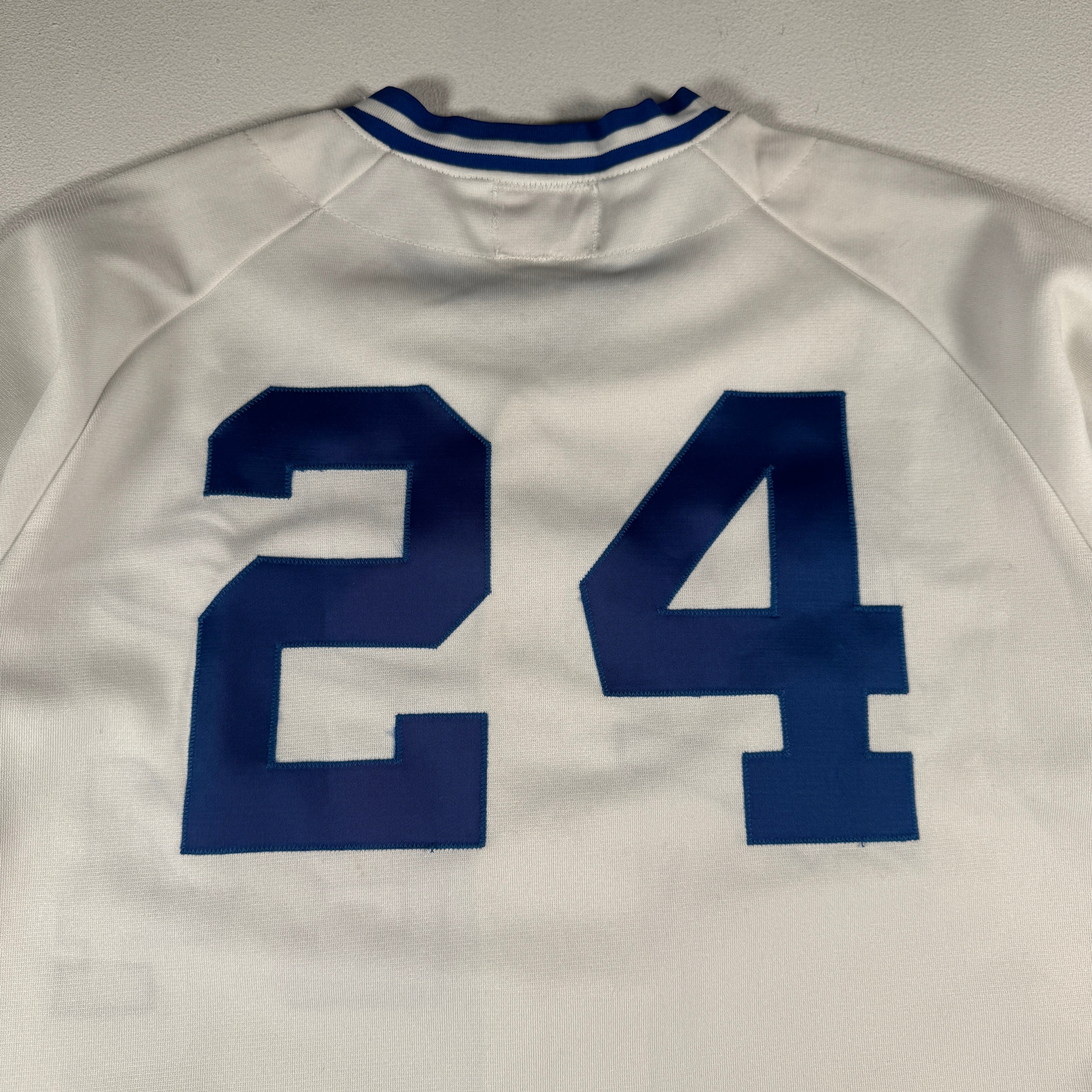 Willie Mays Aikens 1983 Wilson Size 42 Game Model Kansas City Royals Jersey GA 