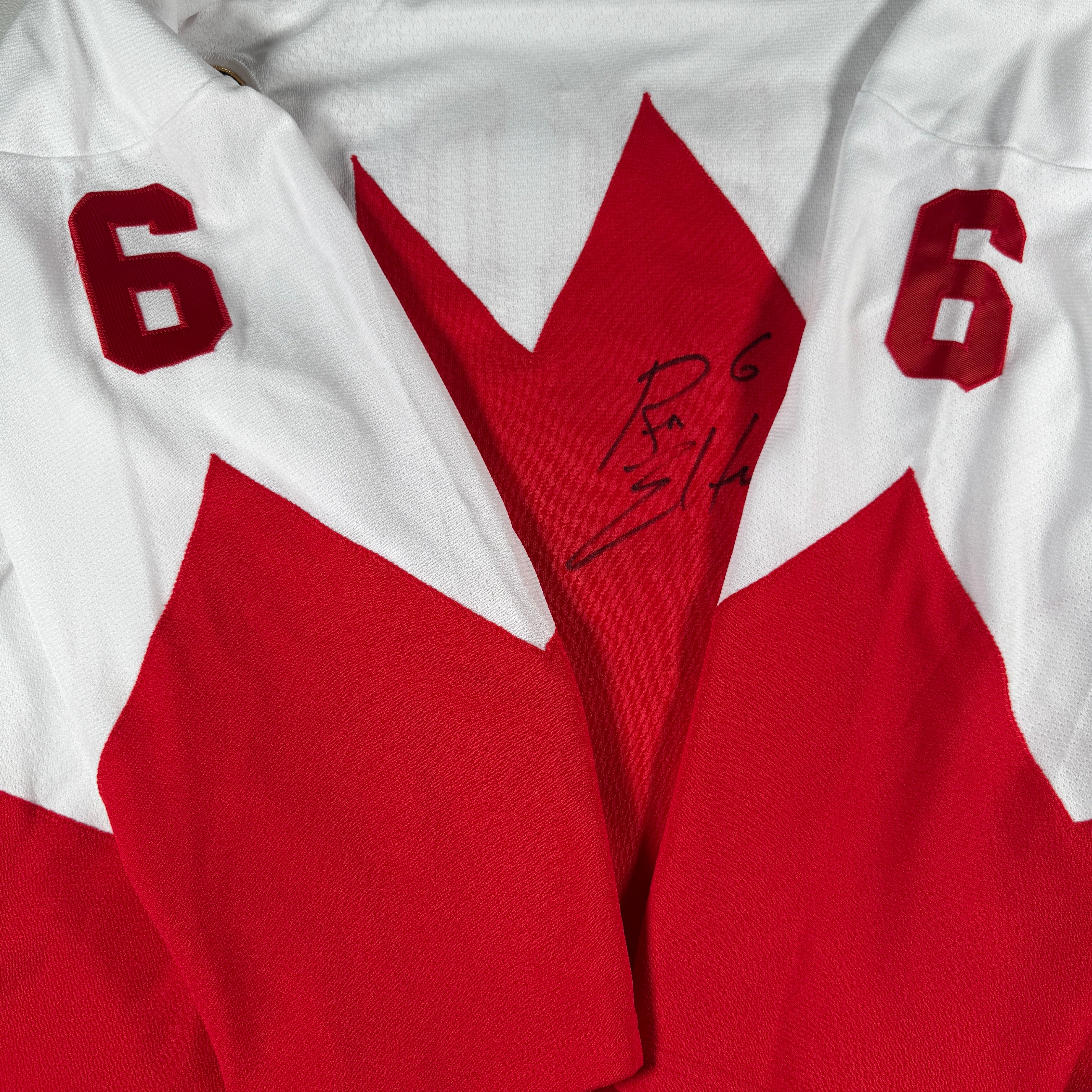 Ron Ellis 1972 Team Canada Summit Series Autographed Signed Jersey AMCo COA