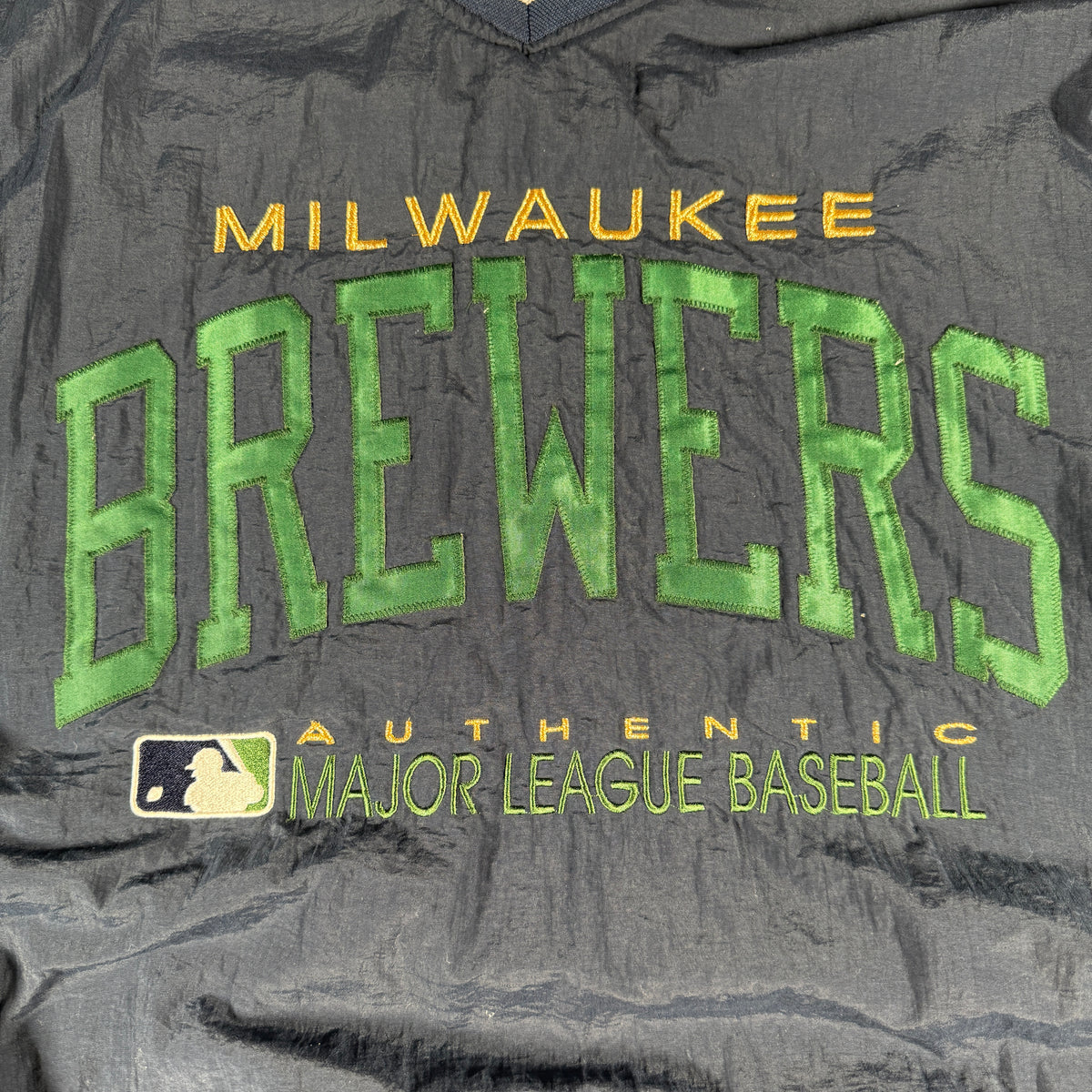 Milwaukee Brewers Vintage Original 1990s Russell Athletic Pullover Sweater GA 