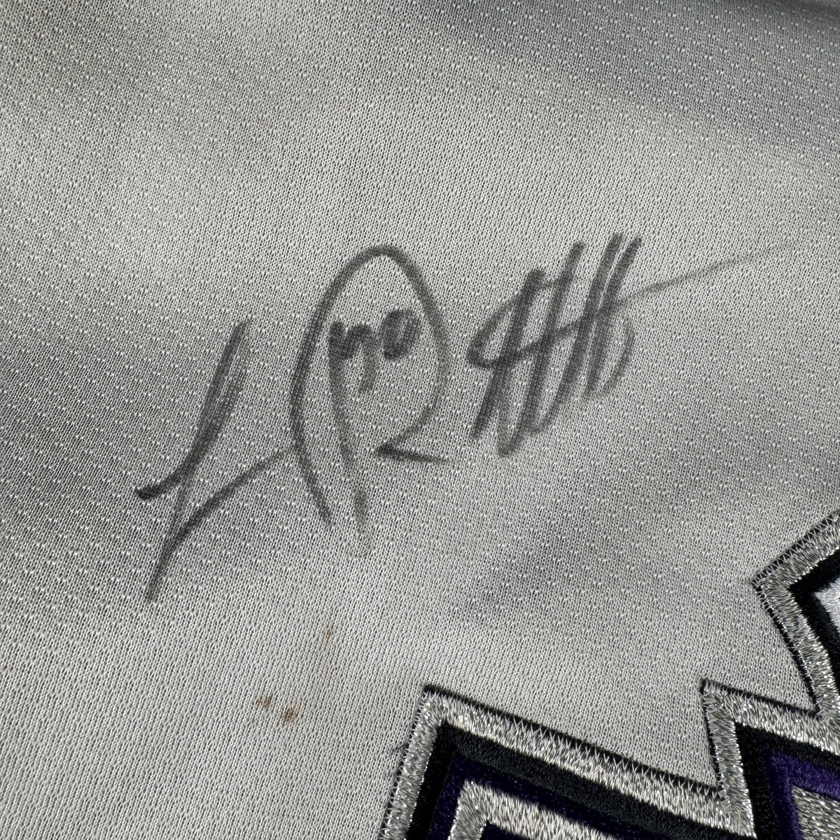 Luc Robitaille Los Angeles Kings Autographed Signed Pro Model Jersey Kings LOA