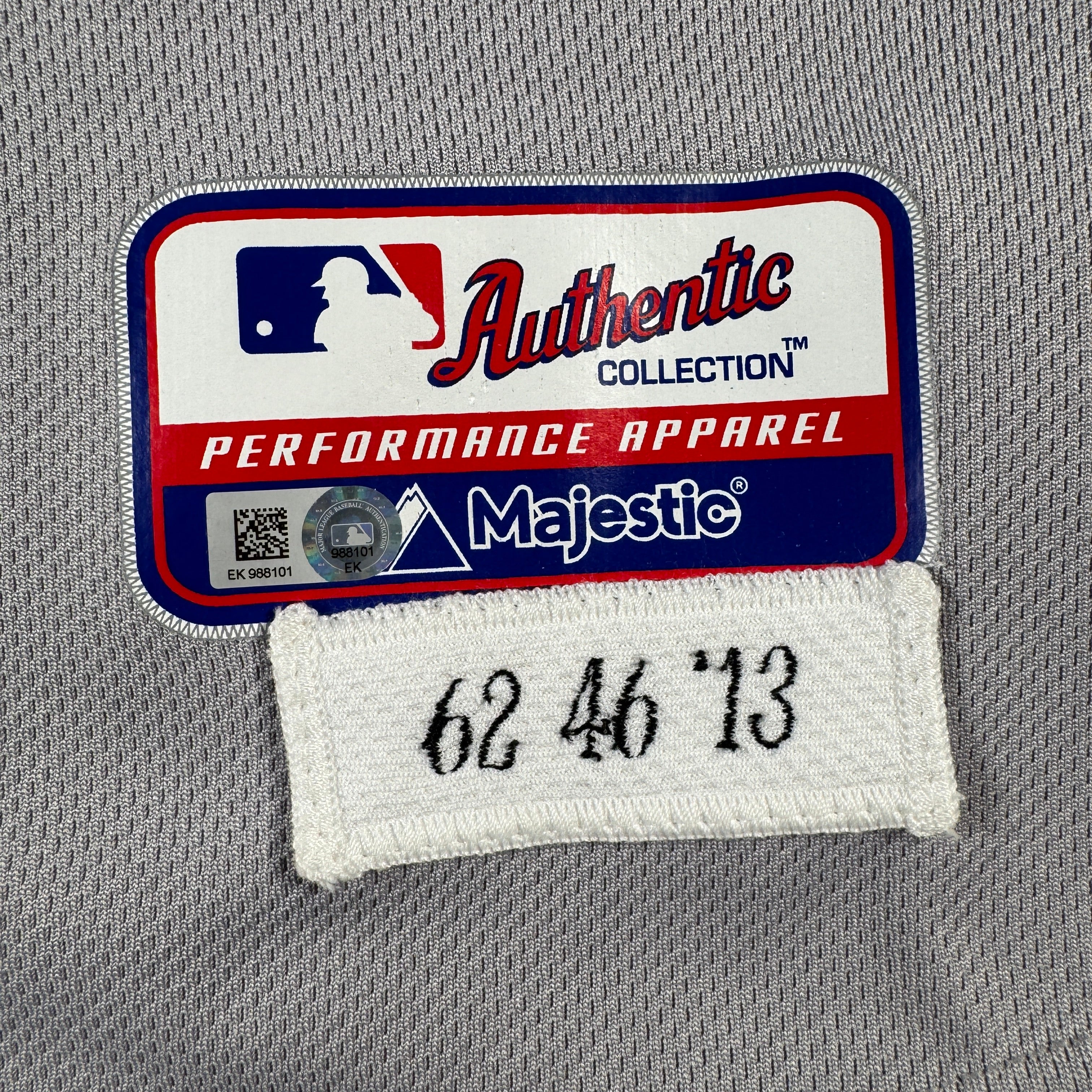Ruby De La Rosa 2013 Boston Red Sox Game Issued Worn Used Jersey MLB Holo