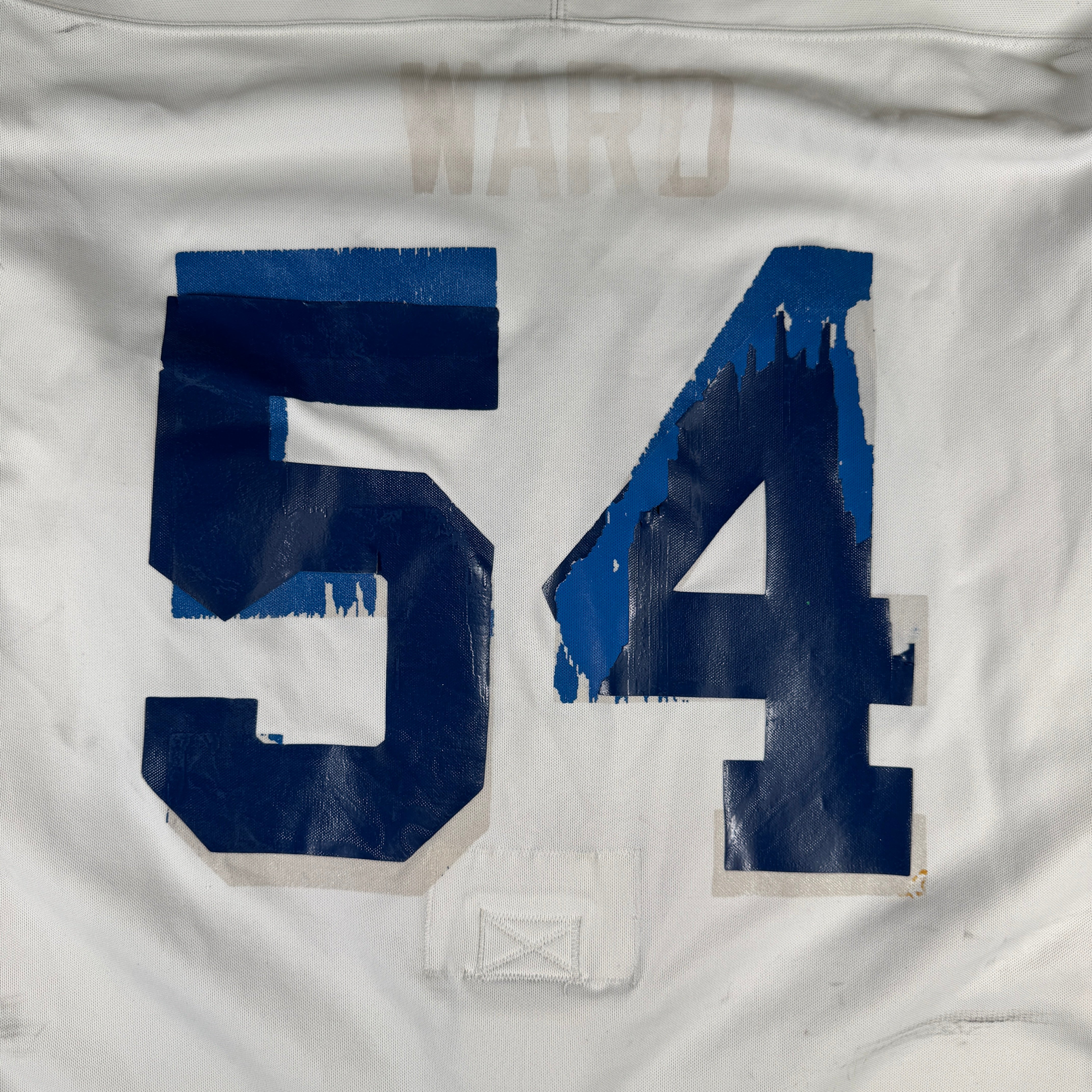 Quebec Nordiques Ed Ward Game Worn Used Training Camp Jersey AMCo LOA