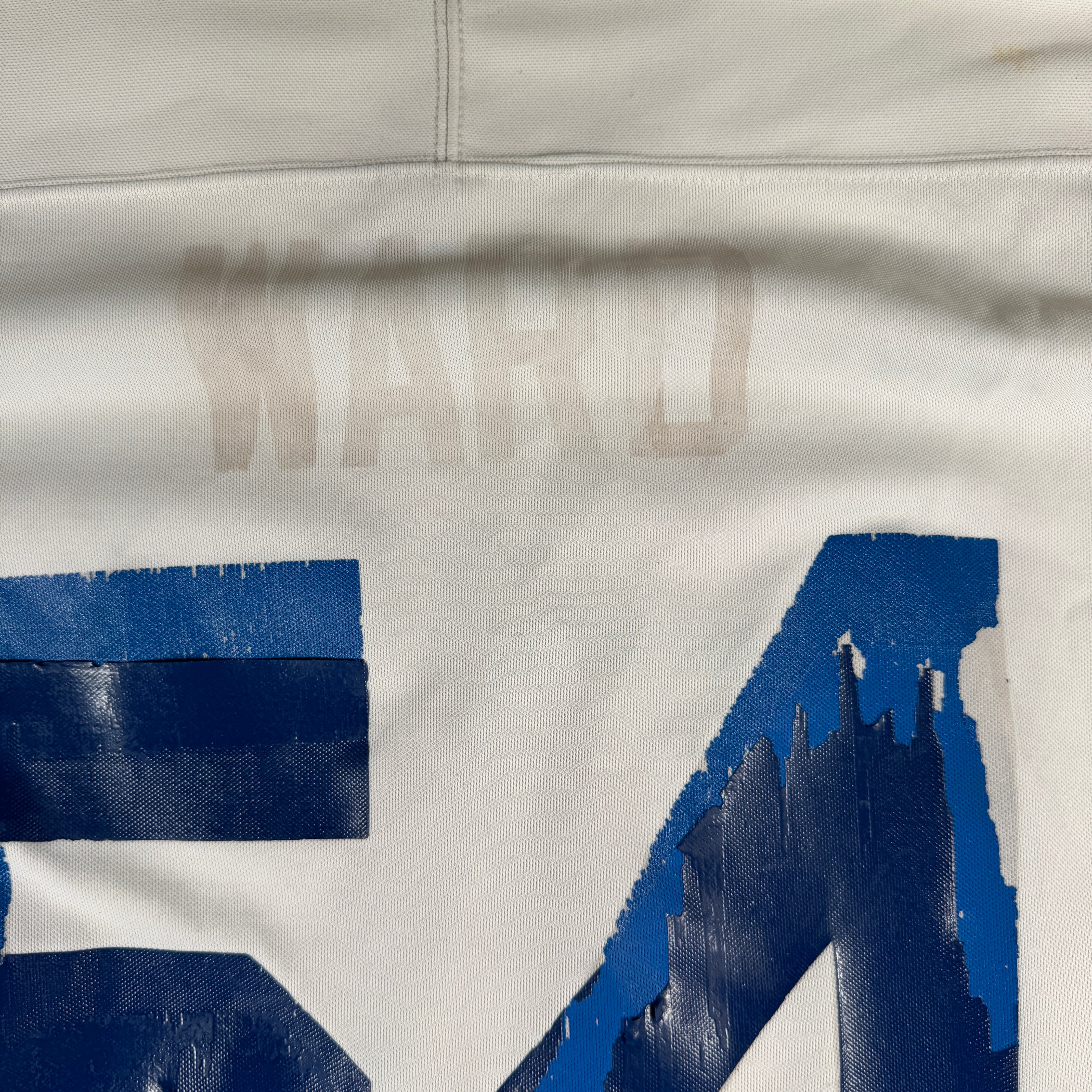 Quebec Nordiques Ed Ward Game Worn Used Training Camp Jersey AMCo LOA