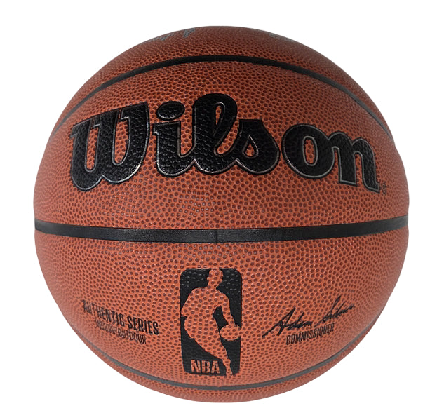 Gary Payton & Shawn Kemp Sonics Autographed Signed Basketball Beckett BAS