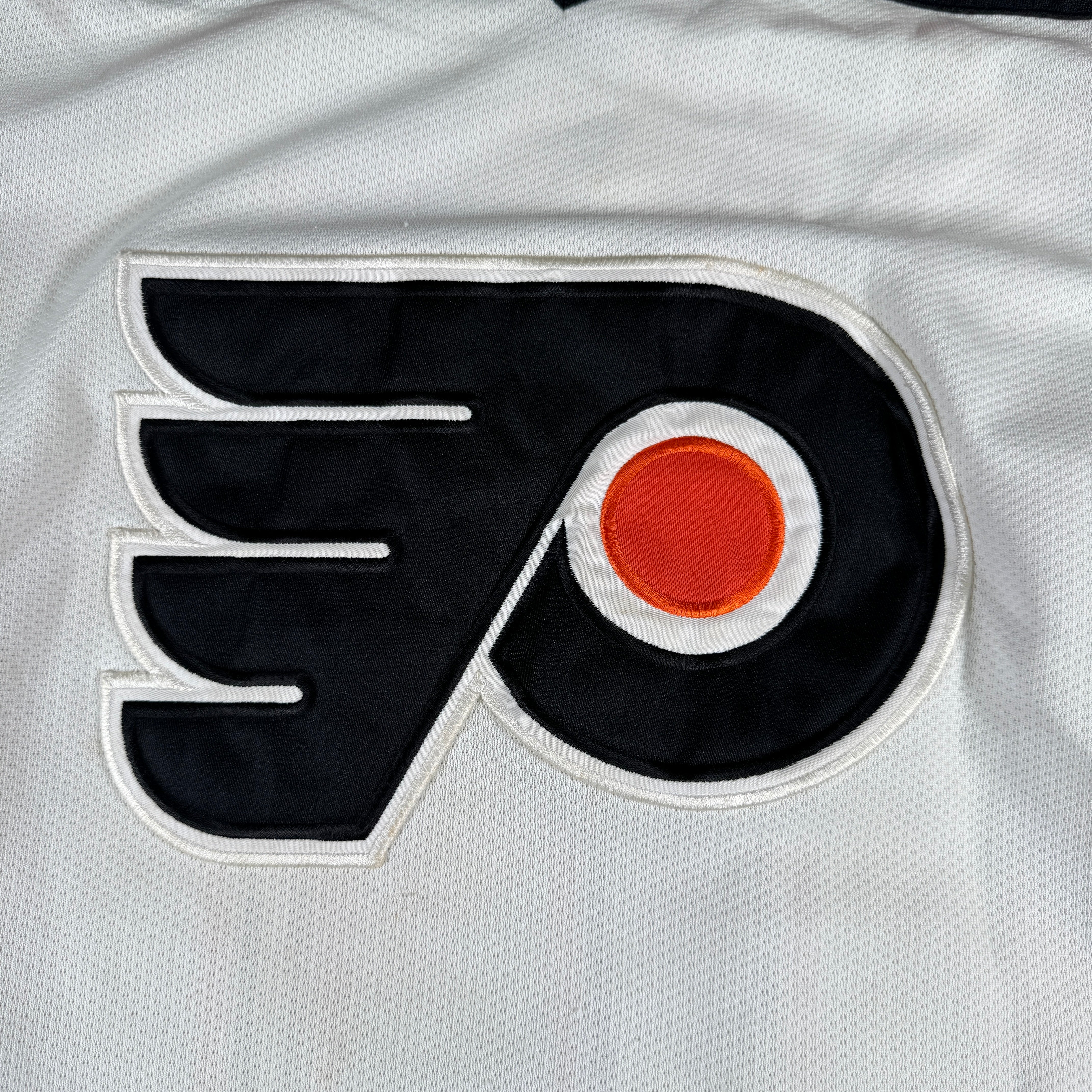 John LeClair Philadelphia Flyers Vintage Original Starter Jersey GA 