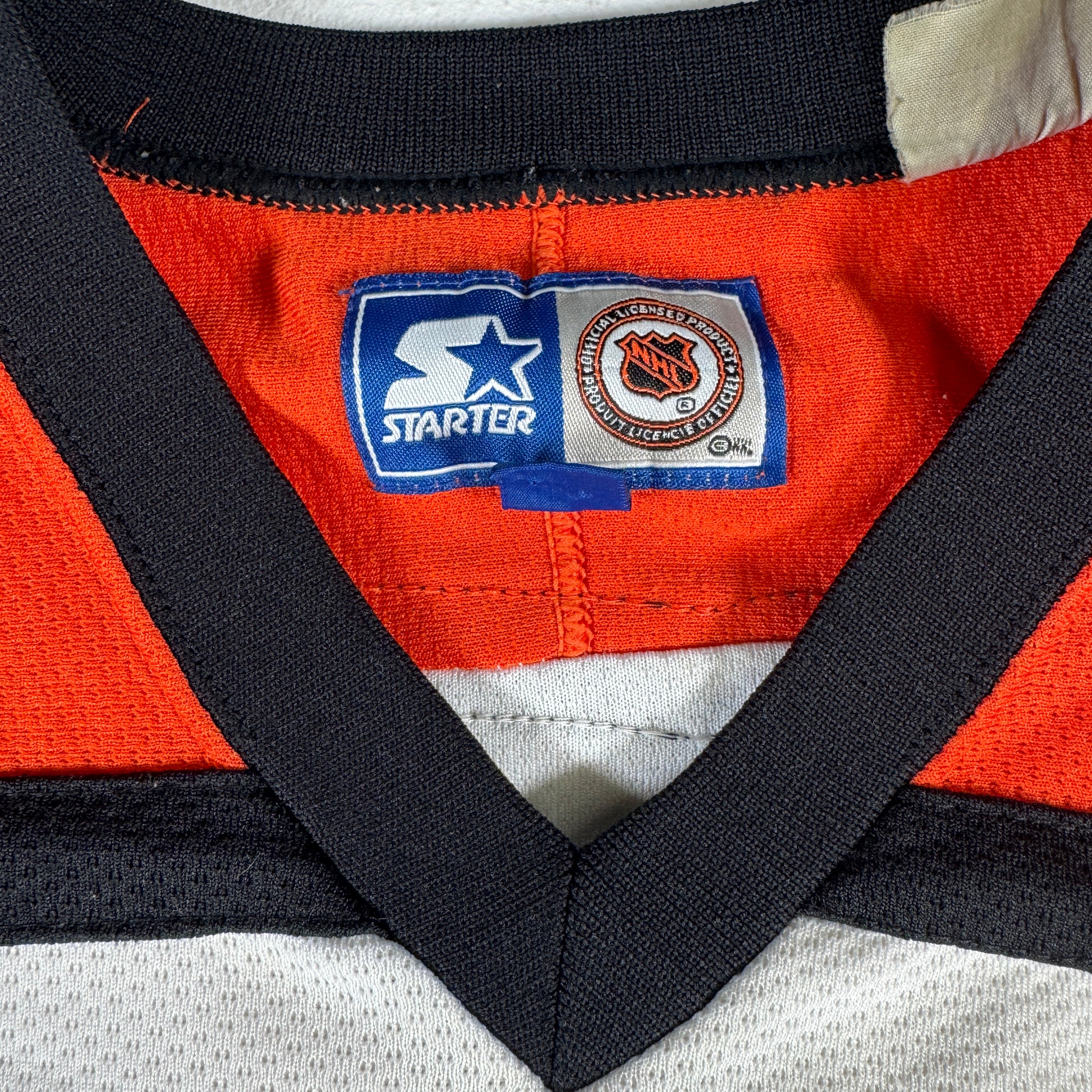 John LeClair Philadelphia Flyers Vintage Original Starter Jersey GA 