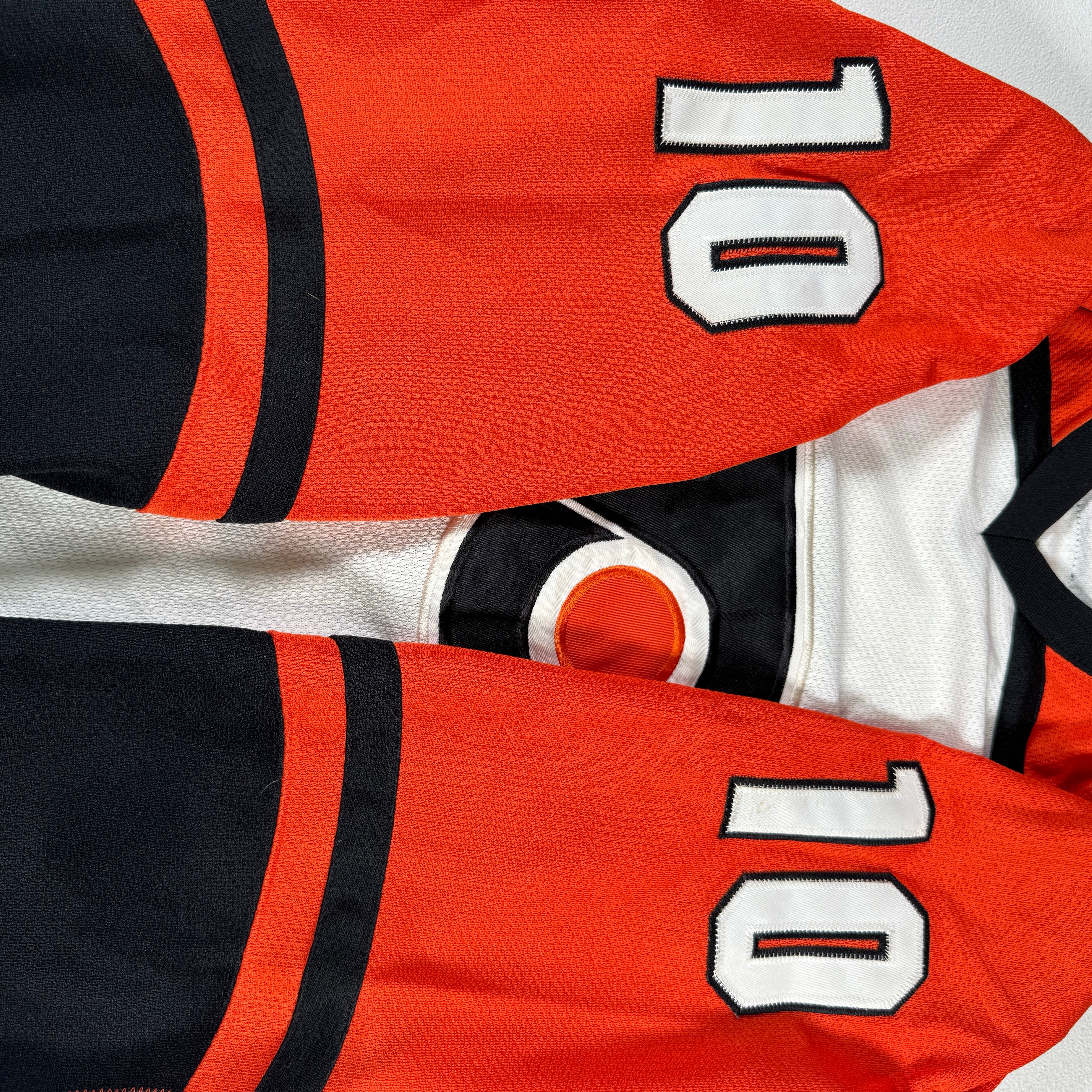 John LeClair Philadelphia Flyers Vintage Original Starter Jersey GA 