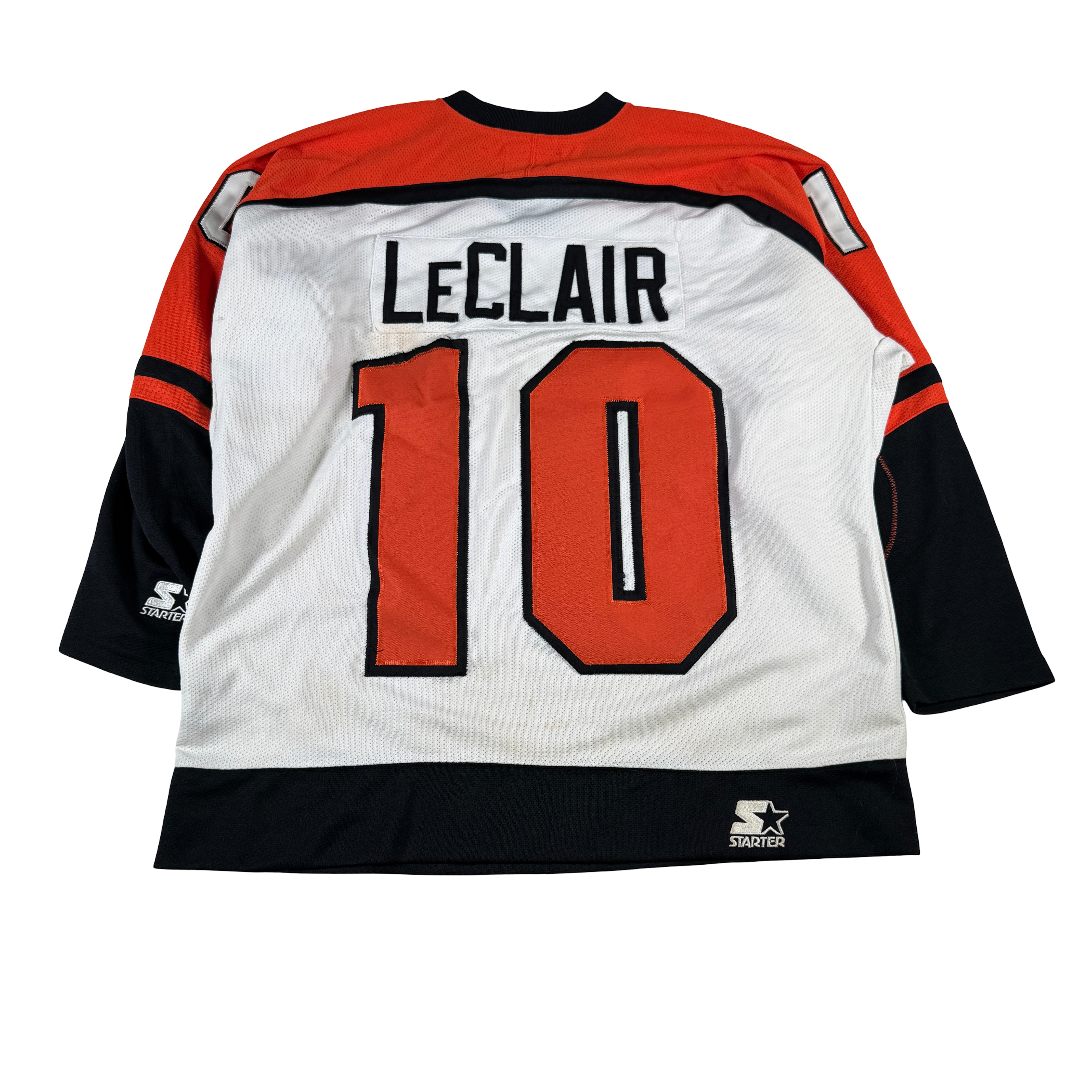John LeClair Philadelphia Flyers Vintage Original Starter Jersey GA 