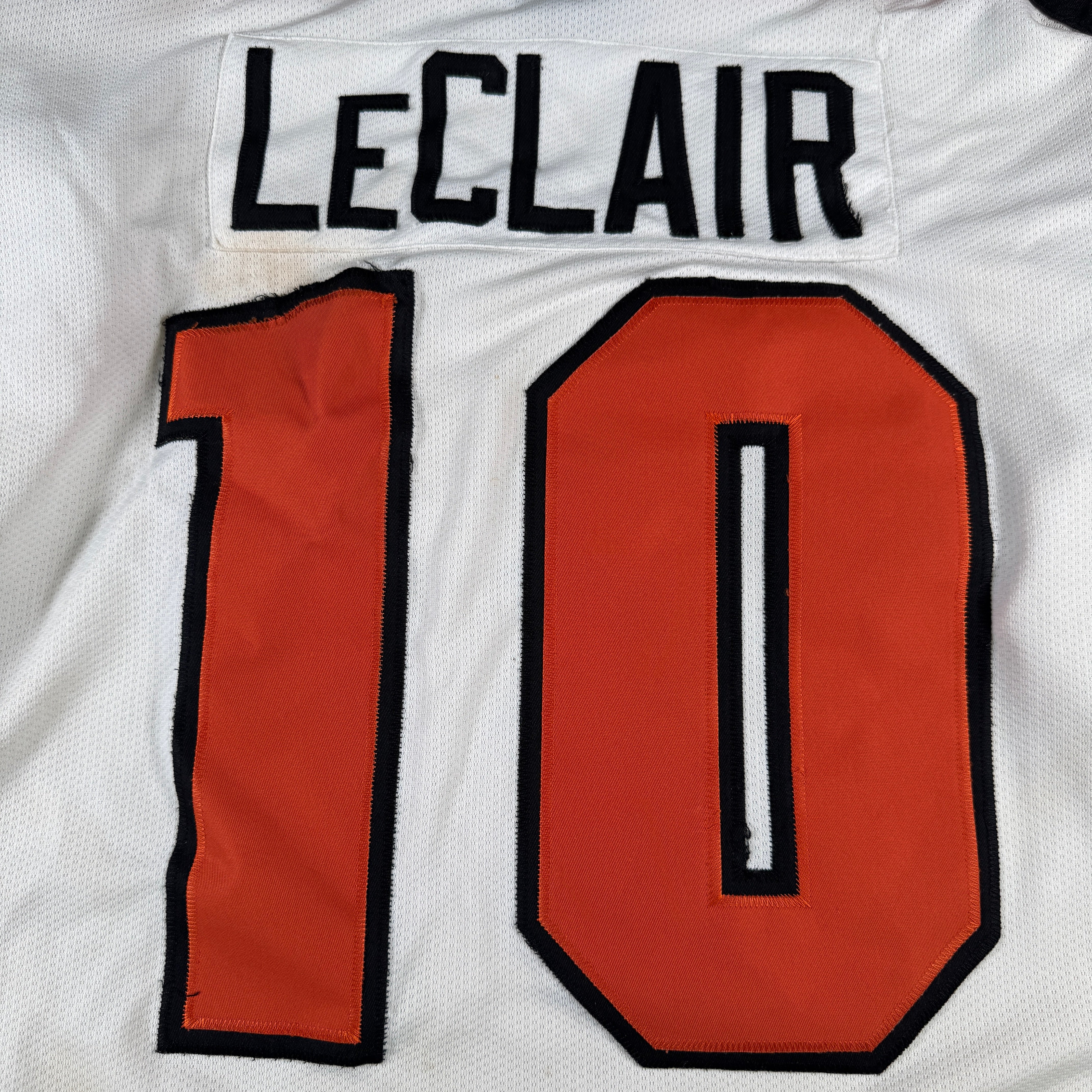 John LeClair Philadelphia Flyers Vintage Original Starter Jersey GA 