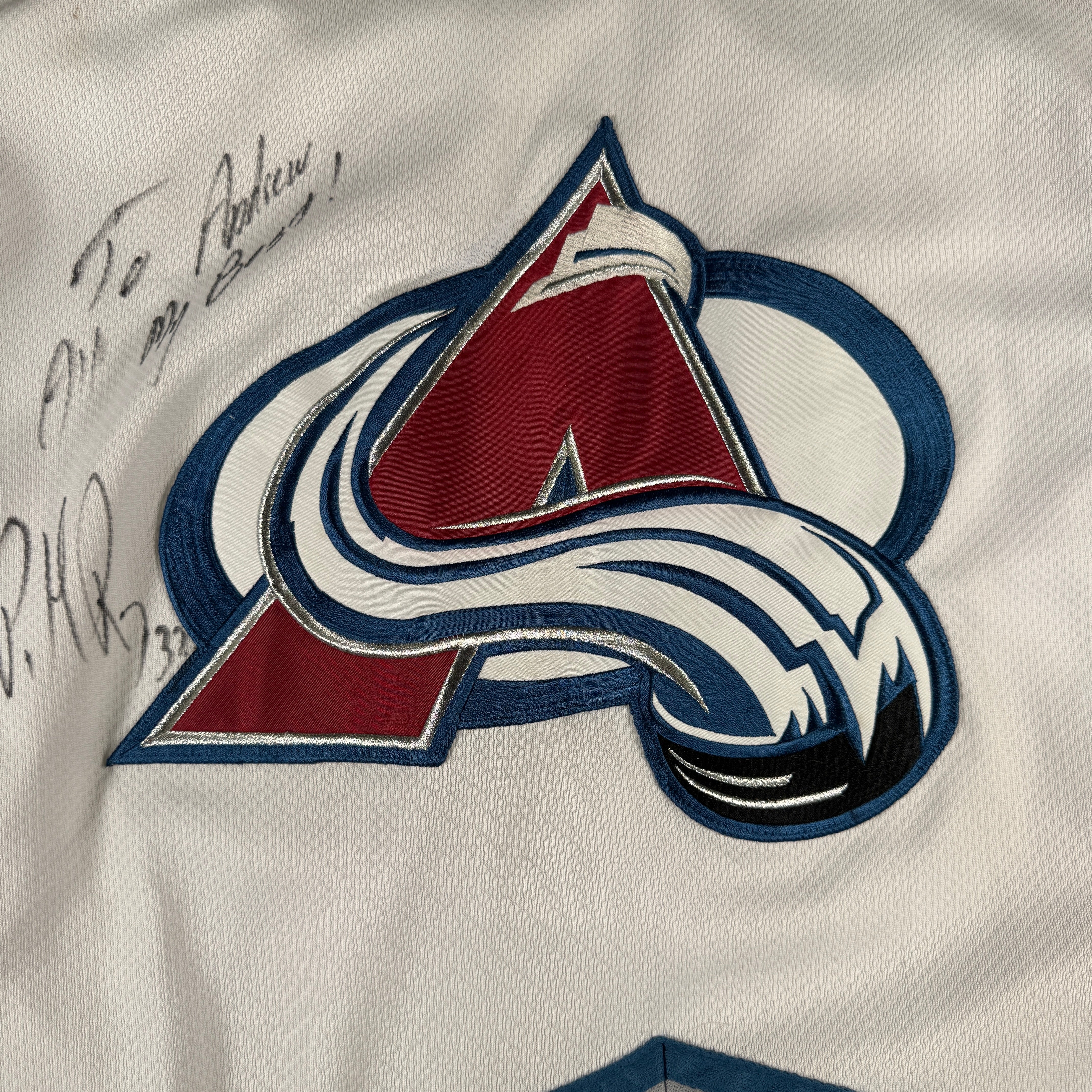 Patrick Roy Colorado Avalanche Autographed Signed Starter Jersey AMCo COA