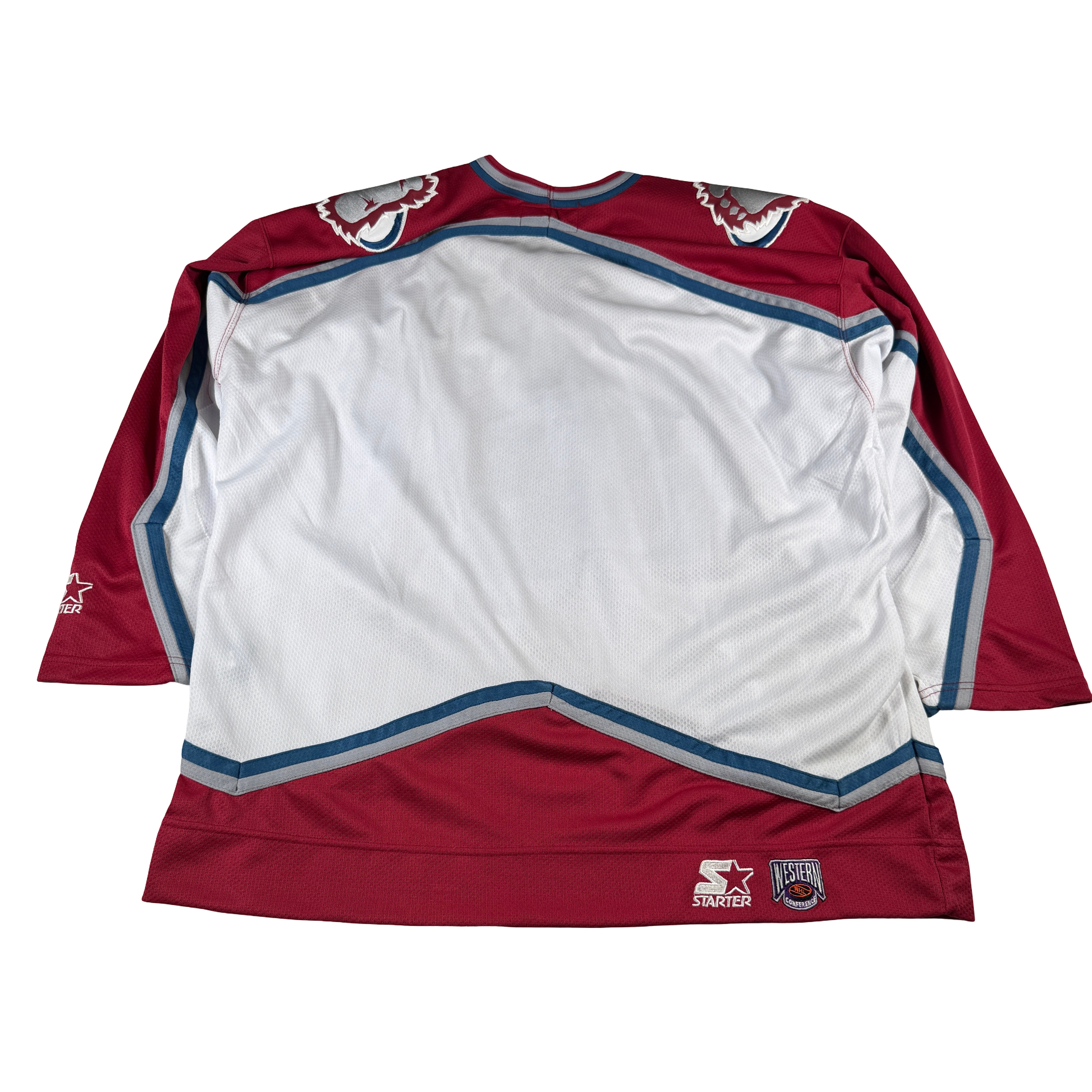 Patrick Roy Colorado Avalanche Autographed Signed Starter Jersey AMCo COA