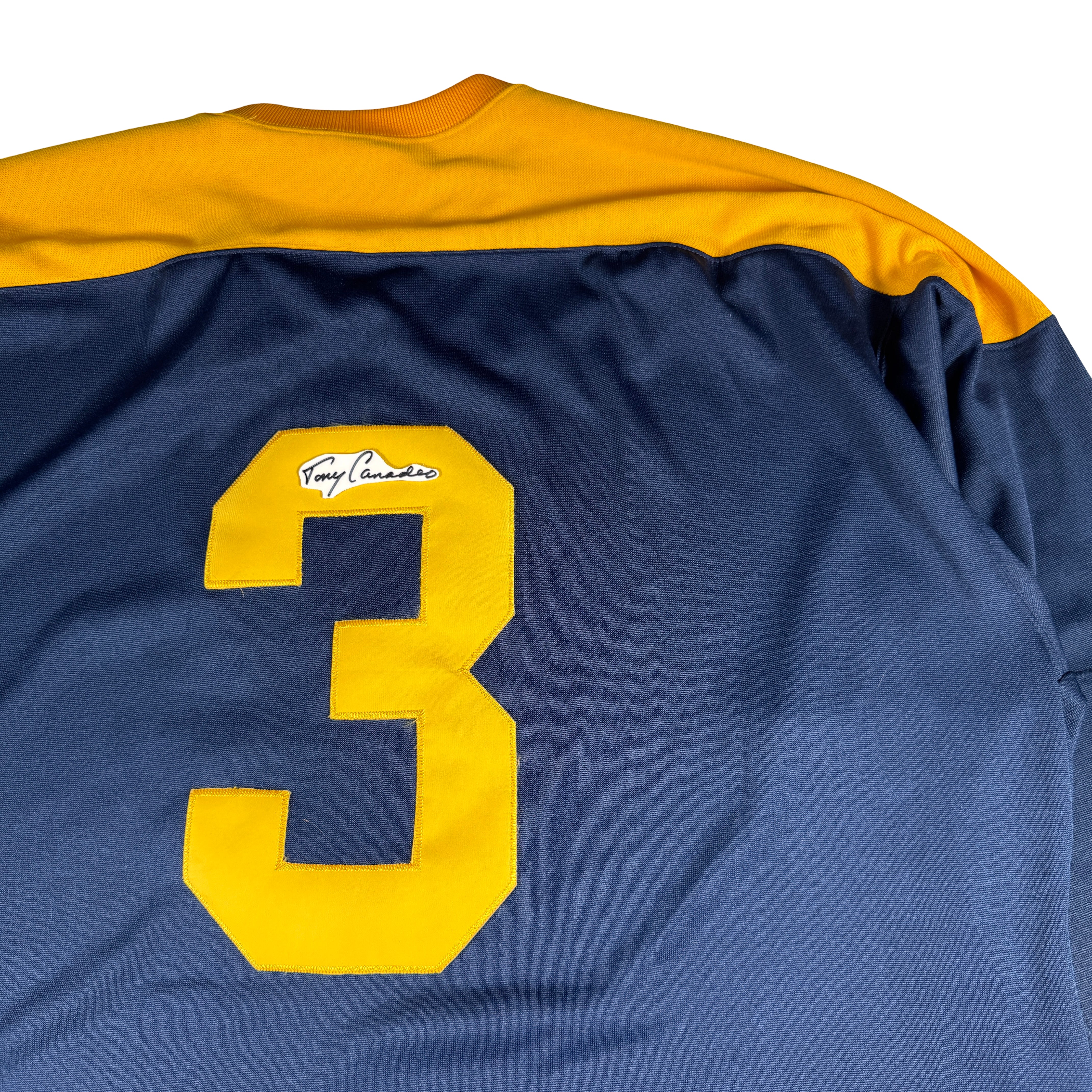 Tony Canadeo Green Bay Packers Autographed Signed Mitchell & Ness Jersey AMCo COA