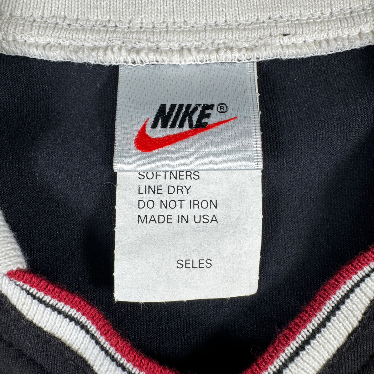 Monica Seles Tennis Match Issued Worn Original Nike Shirt Top JSA LOA
