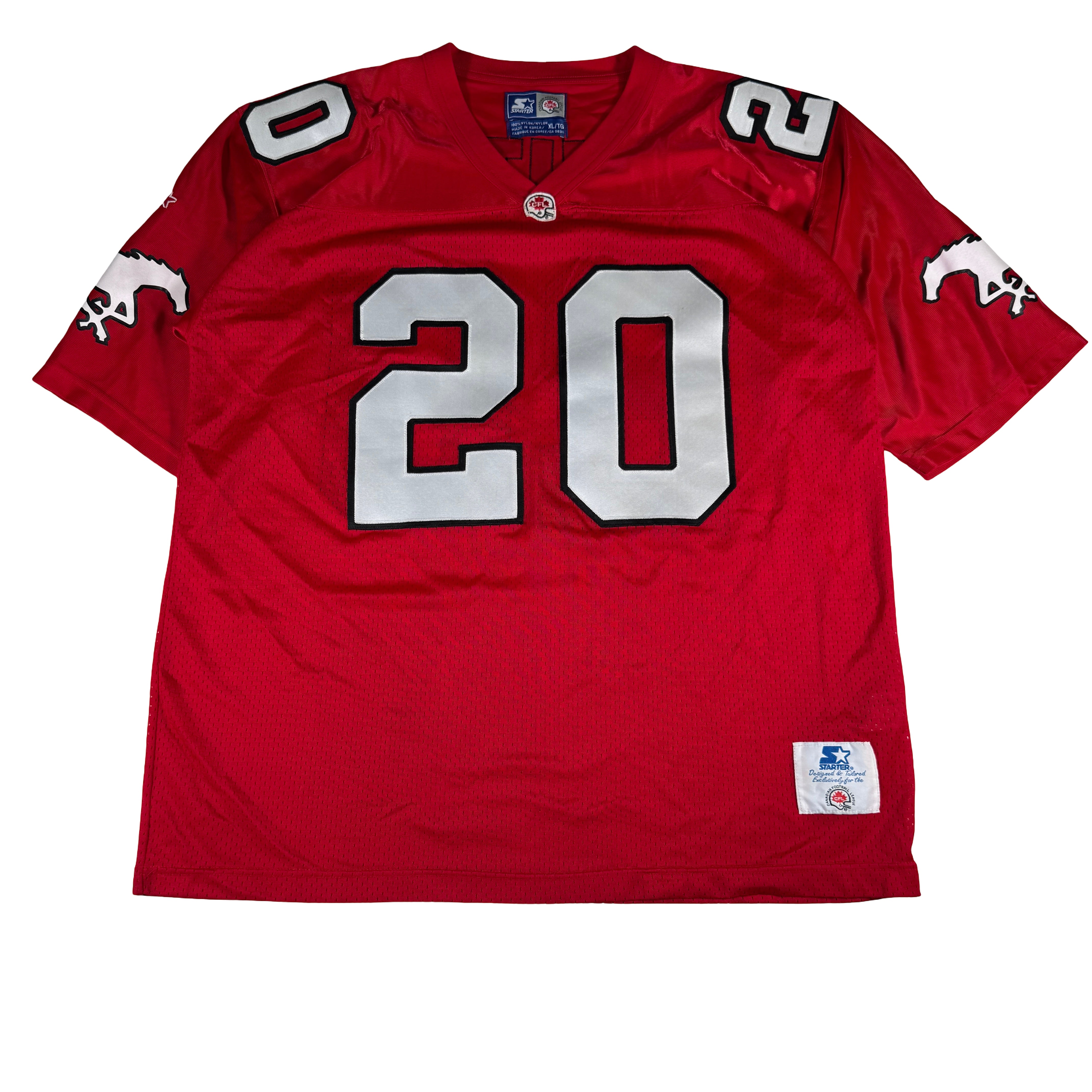 Doug Flutie Calgary Stampeders Autographed Signed Starter Jersey AMCo COA