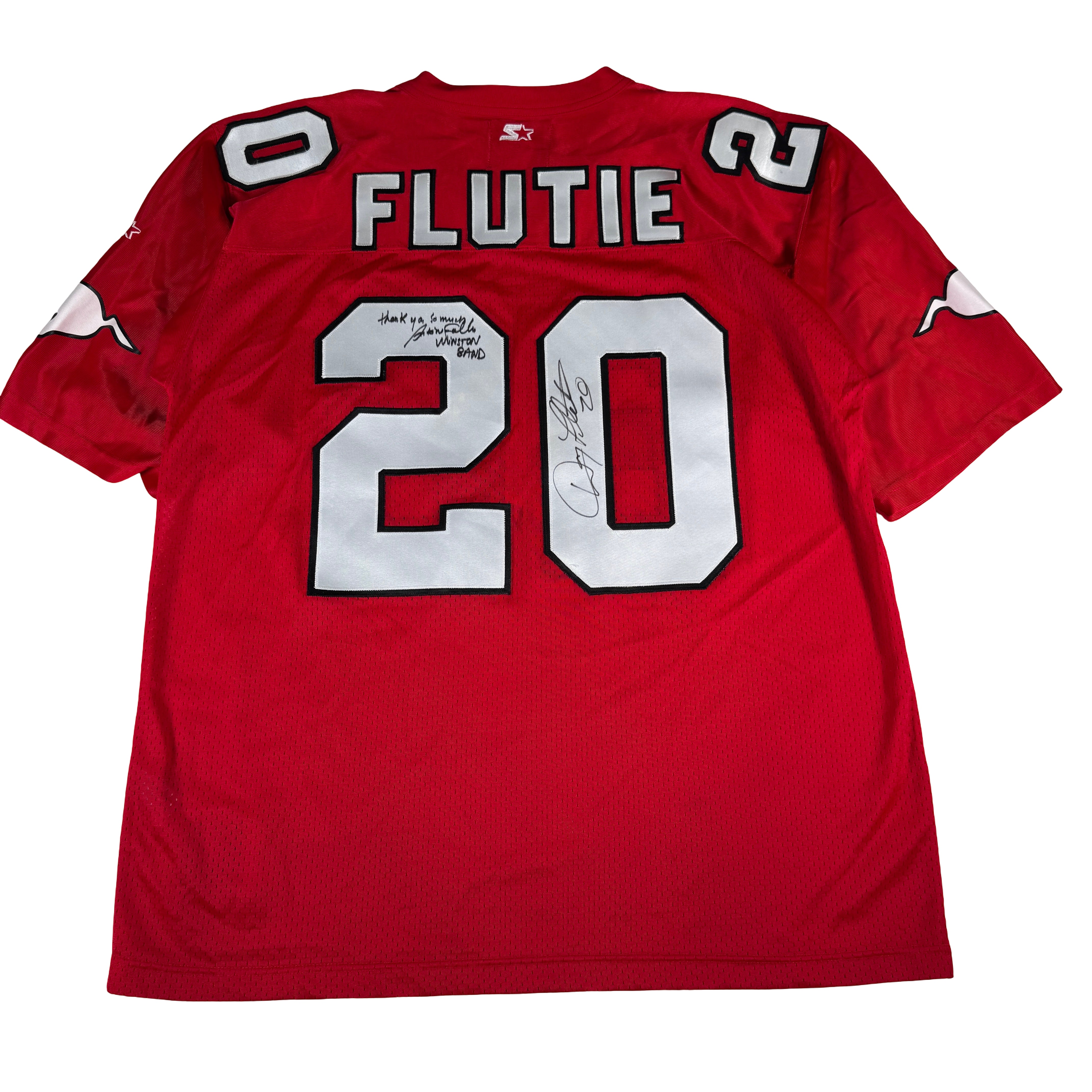 Doug Flutie Calgary Stampeders Autographed Signed Starter Jersey AMCo COA