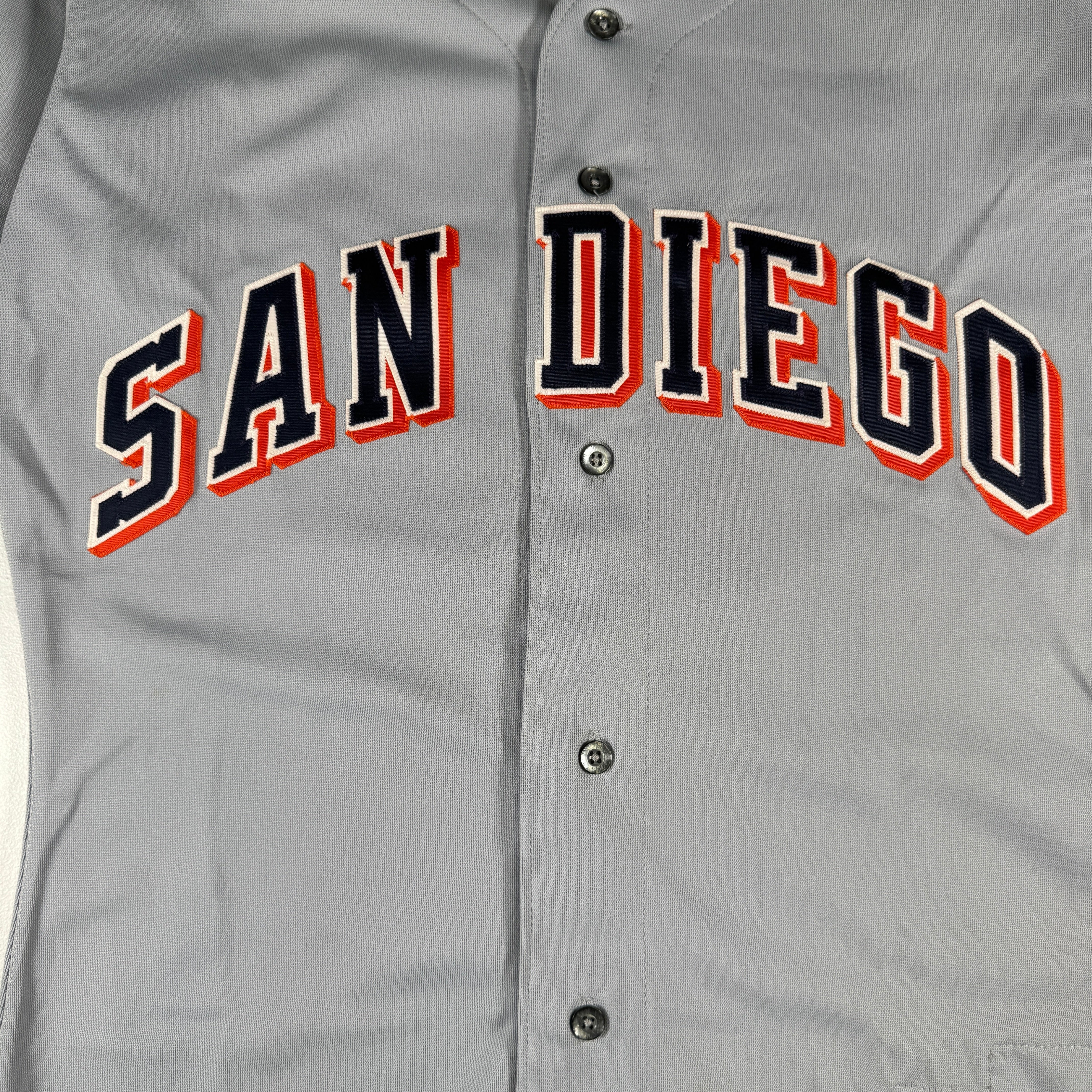Terry Gilmore Game Worn Used 1991 San Diego Padres ST Jersey GA 